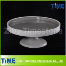 3 Größe Set Keramik Kuchen Display-Ständer aus Steinzeug Material (TMM15072801)